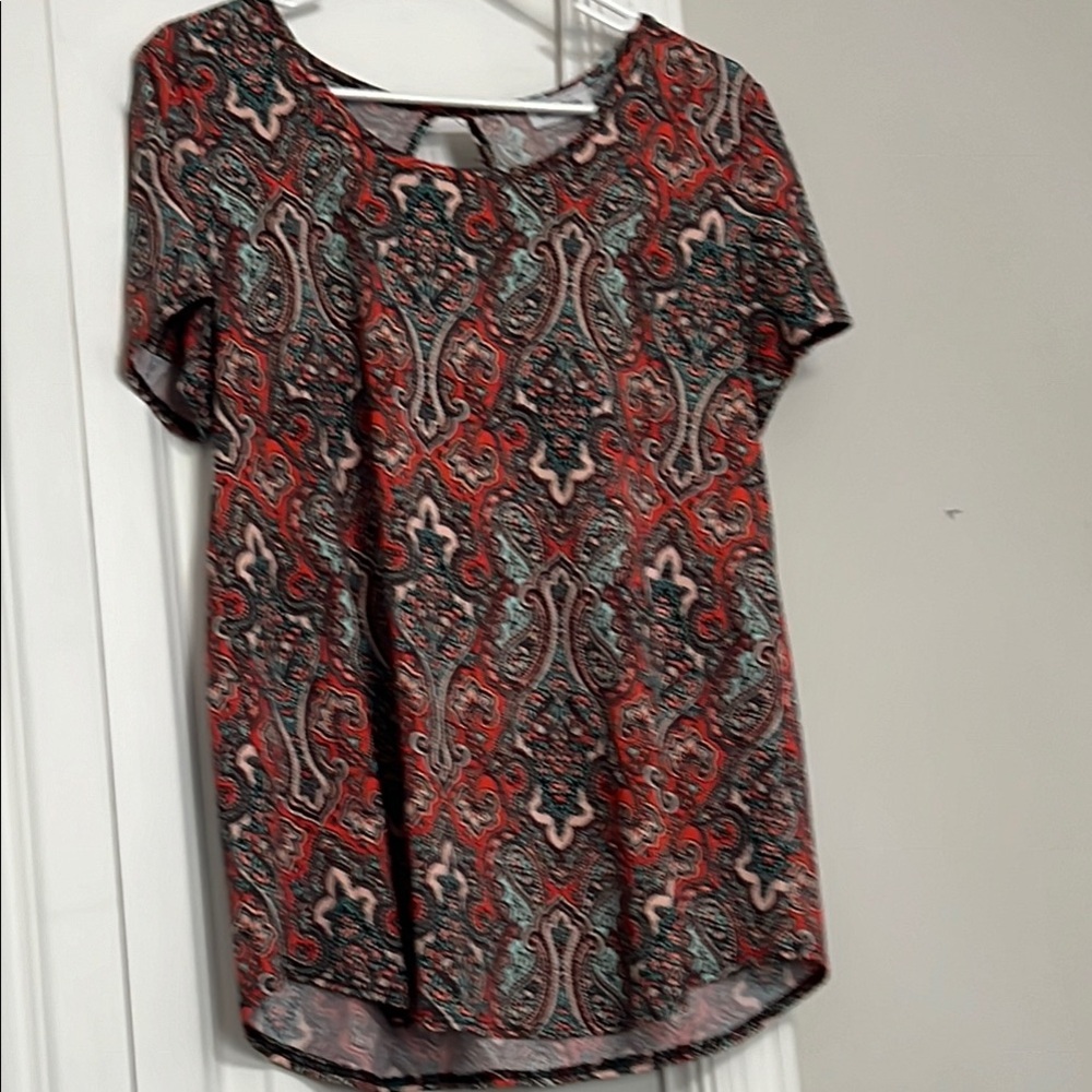 Star Vixen Paisley Print Blouse